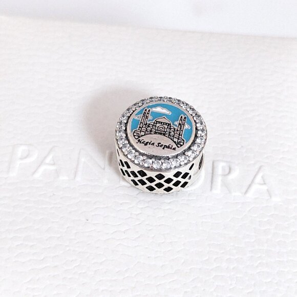 Pandora Istanbul Hagia Sophia Exclusive Bead Charm S925 Silver with box - Picture 8 of 8